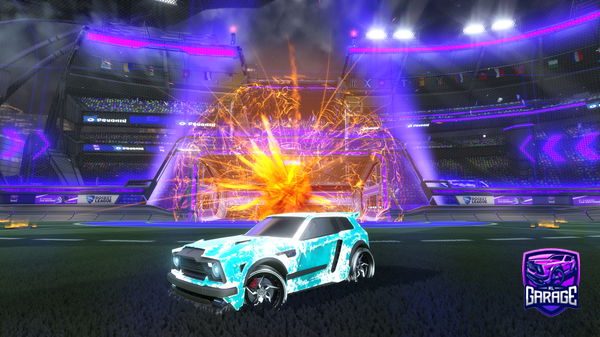 A Rocket League car design from Alezitalian