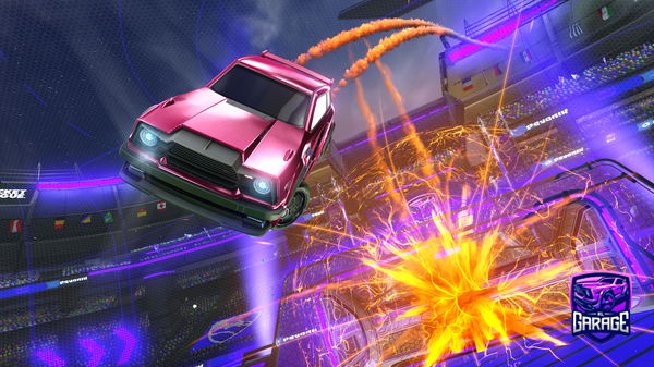 A Rocket League car design from Crvzz