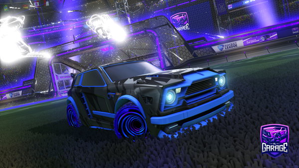 A Rocket League car design from zombieforce51