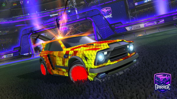 A Rocket League car design from HyperMax-Games