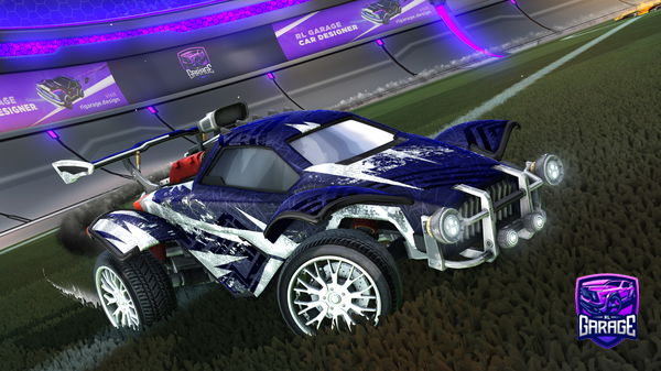 A Rocket League car design from WhaleGabbbbbb