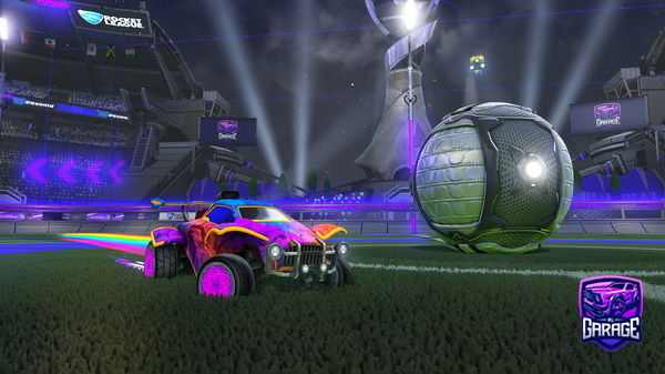 A Rocket League car design from PewPewGamer64