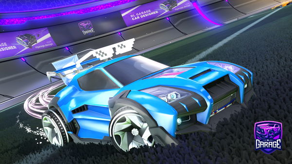 A Rocket League car design from PoliteGopher7350