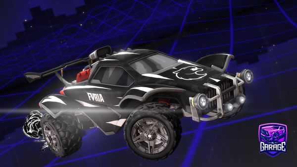 A Rocket League car design from turbo492