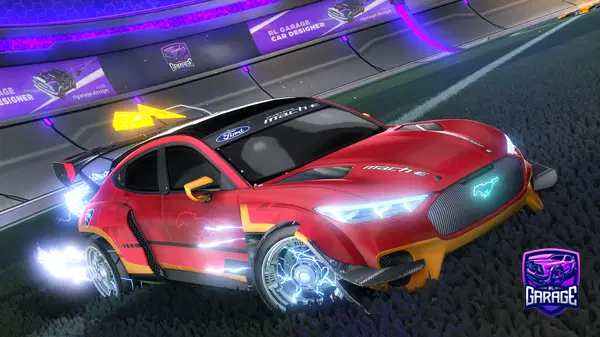 A Rocket League car design from Icerhound88