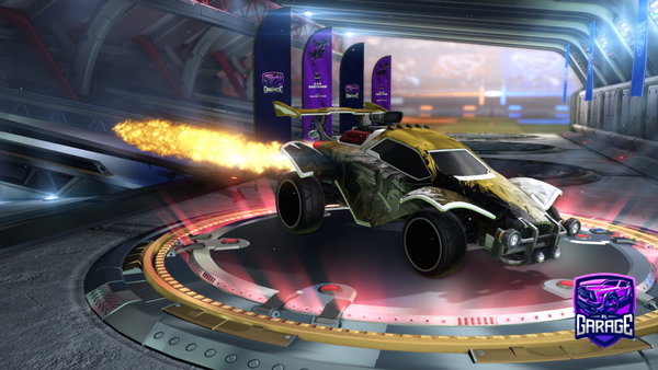 A Rocket League car design from YupiTheTractor