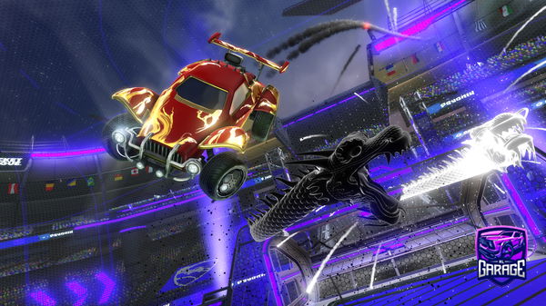 A Rocket League car design from Reecyboy776