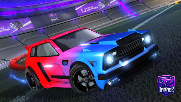 A Rocket League car design from slayzit