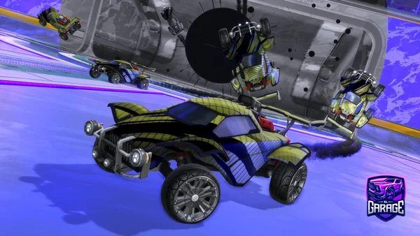 A Rocket League car design from _Iceyfied_