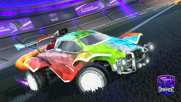 A Rocket League car design from Marked_IV_DEATH