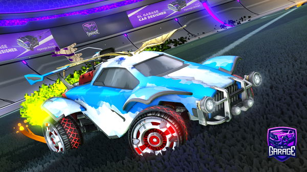 A Rocket League car design from Shooteo2313