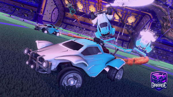 A Rocket League car design from tenix12