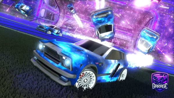 A Rocket League car design from Tanzher