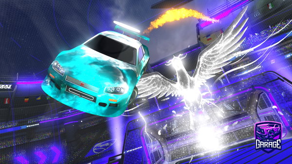 A Rocket League car design from Nifty577