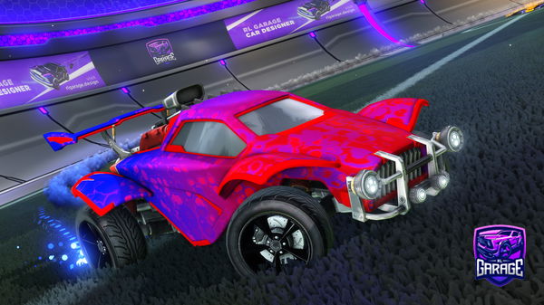 A Rocket League car design from sadsack443