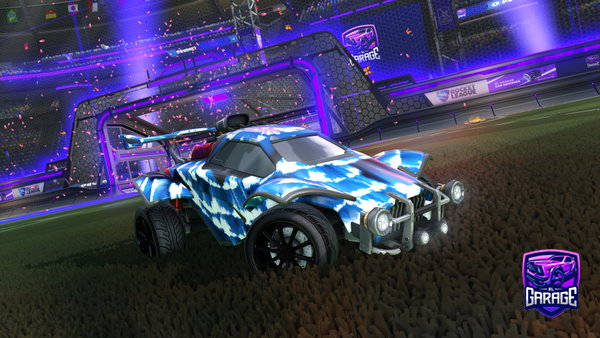 A Rocket League car design from Saucxest