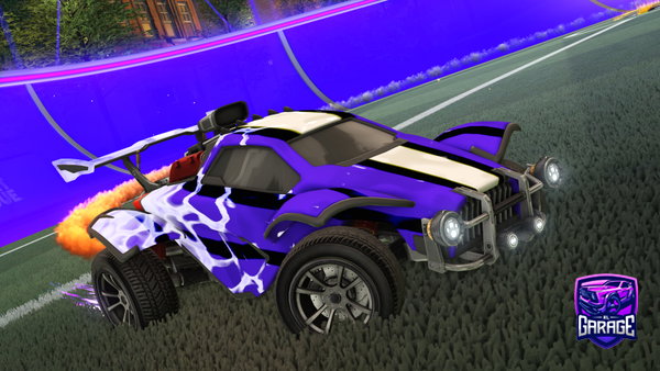 A Rocket League car design from colorvortex