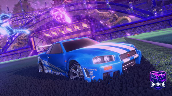 A Rocket League car design from Mosv3r_ga