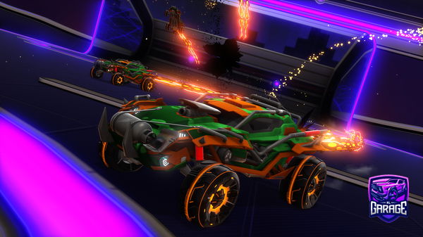 A Rocket League car design from CrashnSmash