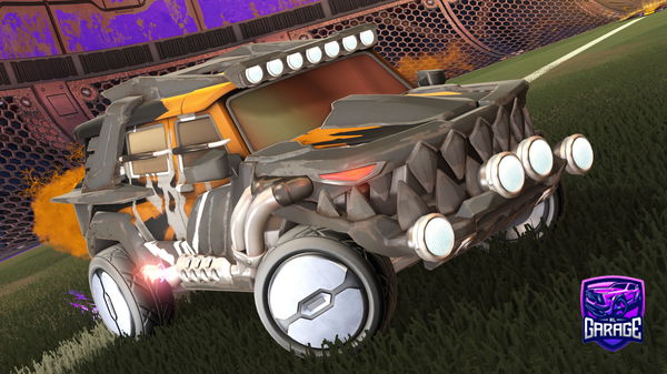 A Rocket League car design from Qaluo