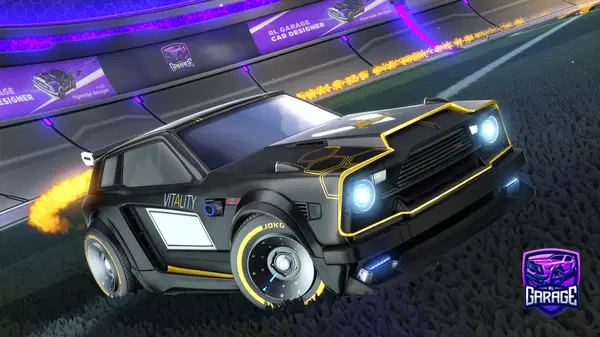 A Rocket League car design from Benst53