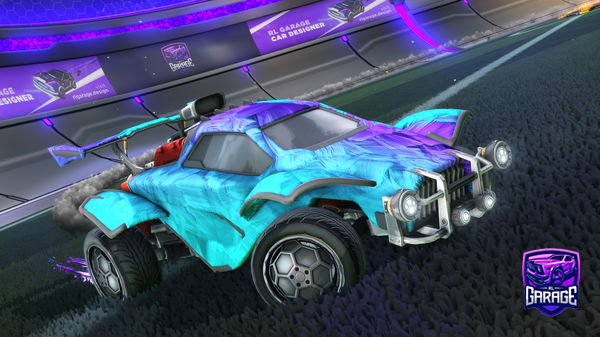 A Rocket League car design from Tekzero