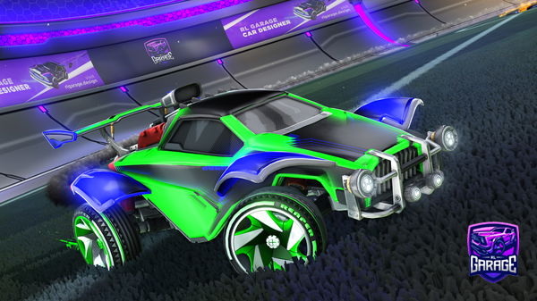 A Rocket League car design from Wohulo