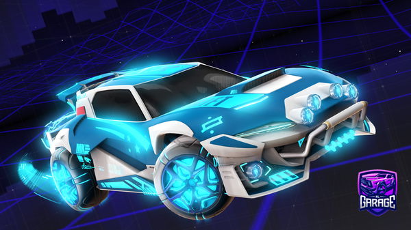 A Rocket League car design from Parrot_D