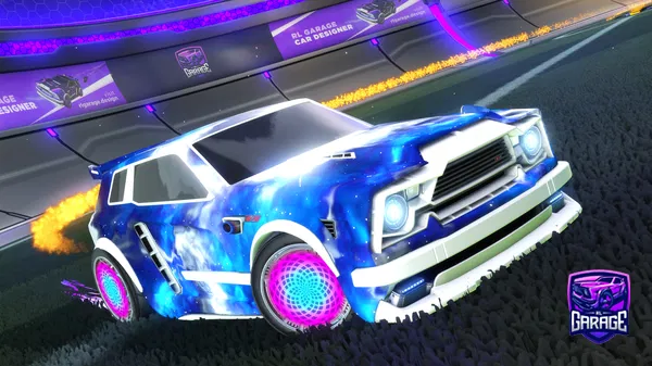A Rocket League car design from Mrbeast134