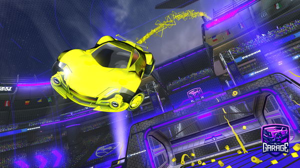 A Rocket League car design from GlizzyGobbler22