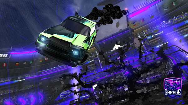 A Rocket League car design from mikekiler