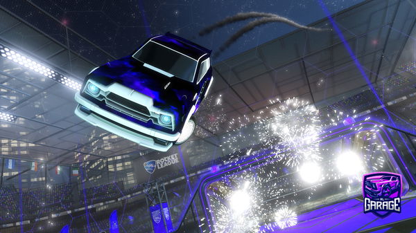 A Rocket League car design from Abullah