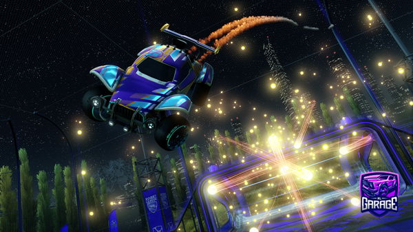 A Rocket League car design from PewPewGamer64