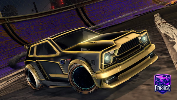 A Rocket League car design from mike309