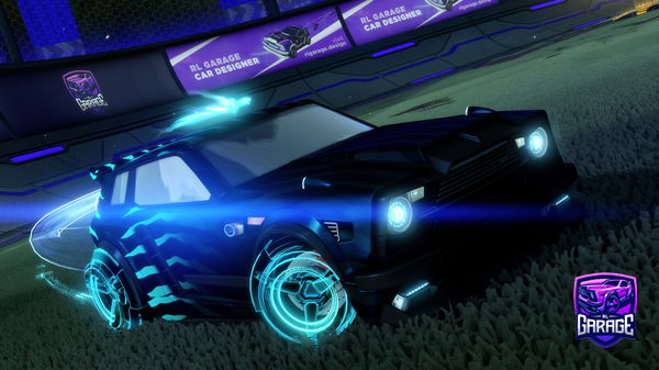 A Rocket League car design from markusketler