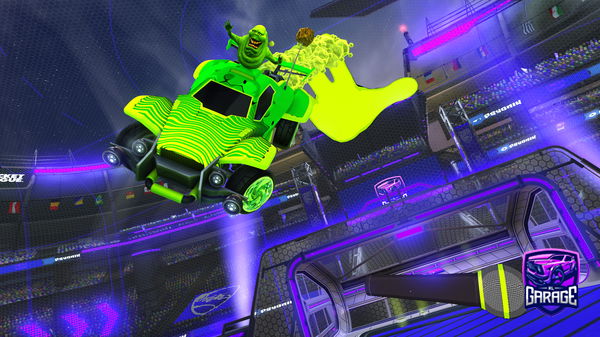 A Rocket League car design from XPR_Cryptonic