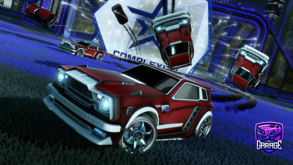 A Rocket League car design from ChipzZA