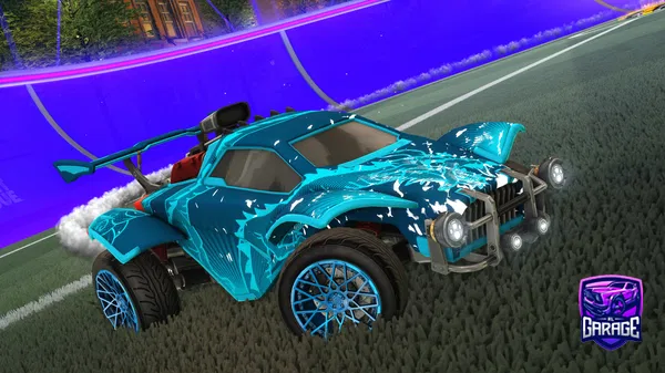 A Rocket League car design from MystifyOS