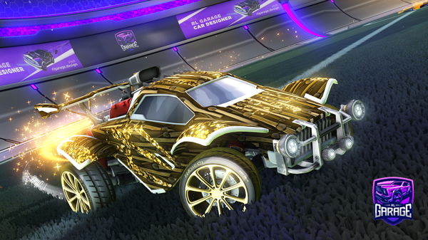 A Rocket League car design from userfata4