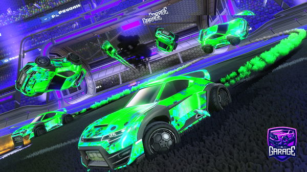 A Rocket League car design from dieguilin