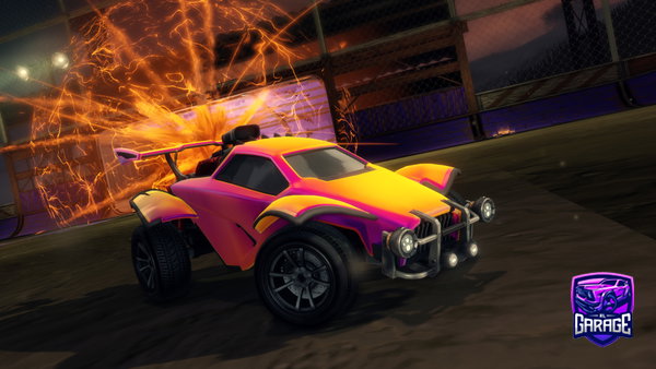 A Rocket League car design from Kris_09