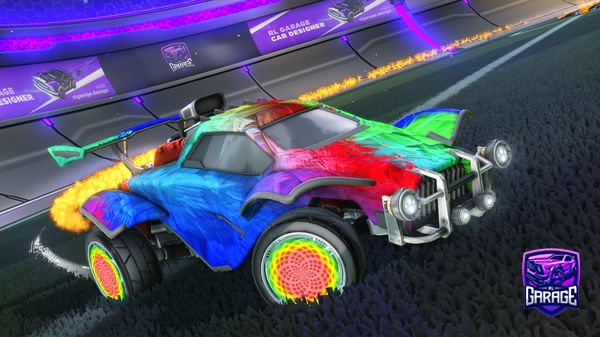 A Rocket League car design from ApparentlyMystic