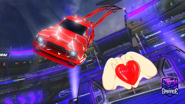 A Rocket League car design from iplayonswitch