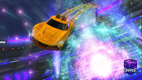 A Rocket League car design from Pokeninja_