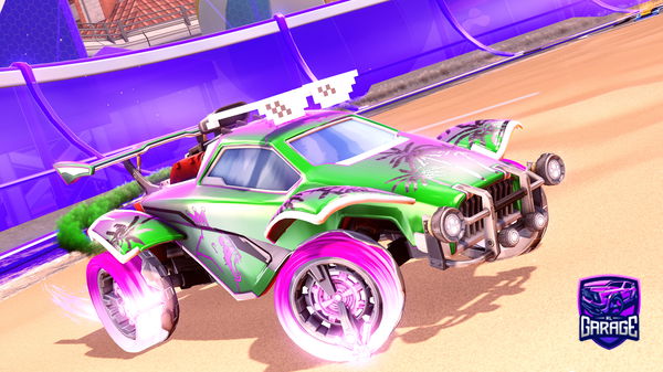 A Rocket League car design from im_king_kota_