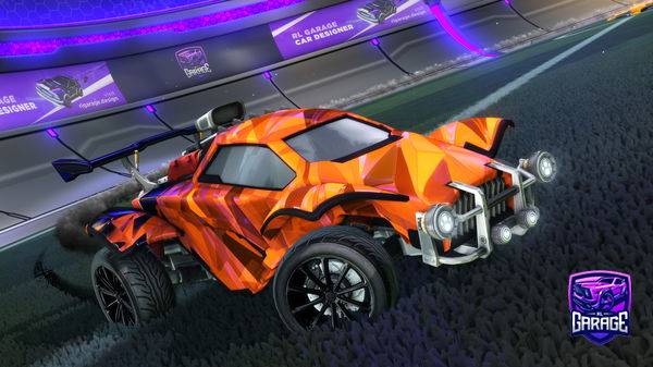 A Rocket League car design from TeslaBeats