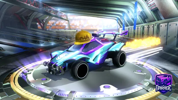 A Rocket League car design from Zeeyad-aL3nzi