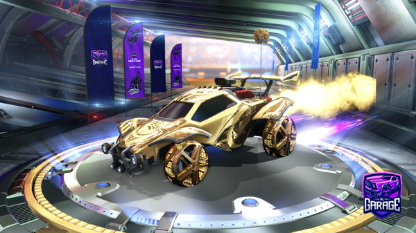 A Rocket League car design from lightshadowww