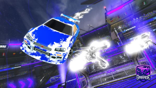 A Rocket League car design from toXic2ezy