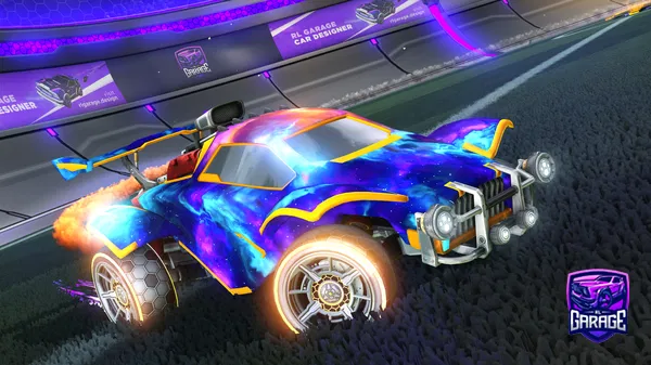 A Rocket League car design from IAmJozu